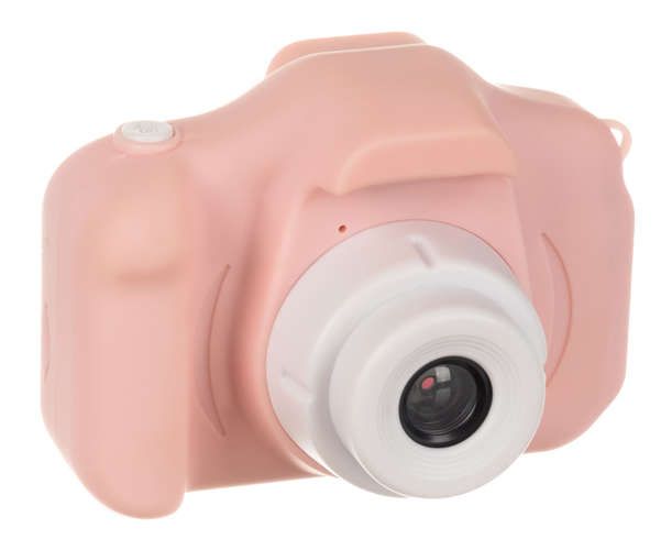 Dětský digitální fotoaparát s motivem kočičky – Růžový