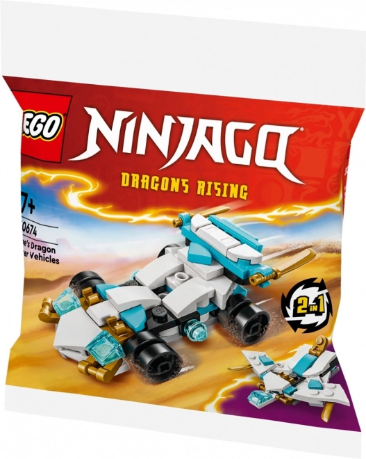 LEGO Ninjago 30674 Zaneova draková moc - vozidla