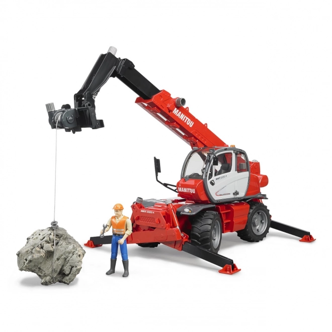 Bruder Manipulátor Manitou MRT 2150 s příslušenstvím