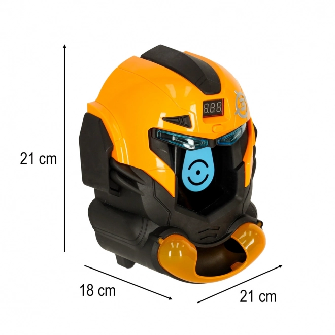 Hra na zručnost střelba na cíl s robotem