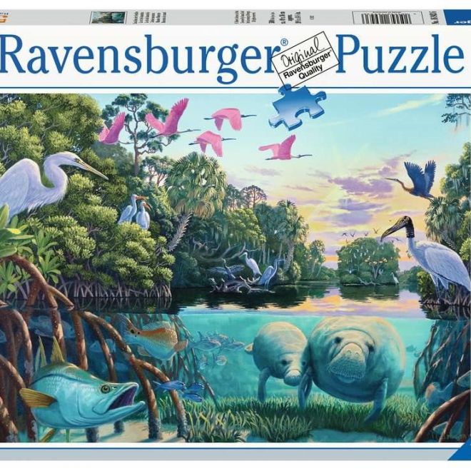 RAVENSBURGER Puzzle Chvíle s kapustňáky 500 dílků