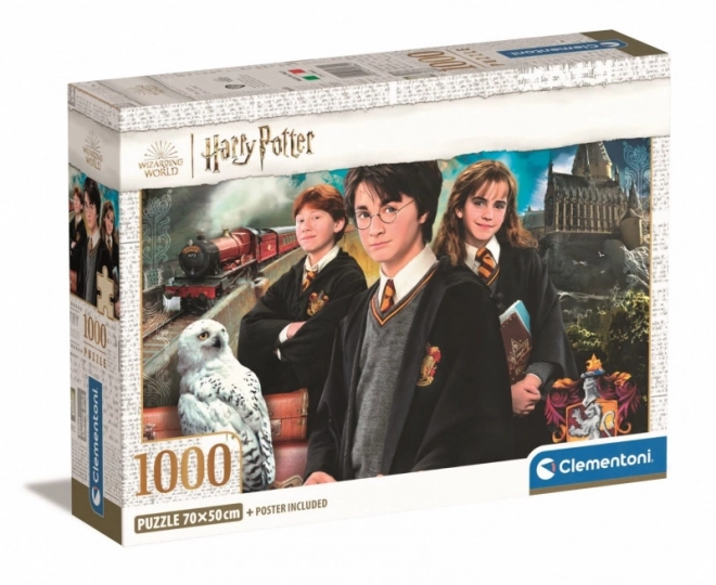 Puzzle 1000 dílků Kompaktní Harry Potter