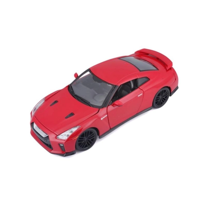 Bburago 1:24 Nissan GT-R Metallic 18-21082 – Červený