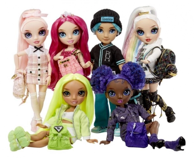Rainbow High Junior Fashion panenka, série 2 – Amaya Raine