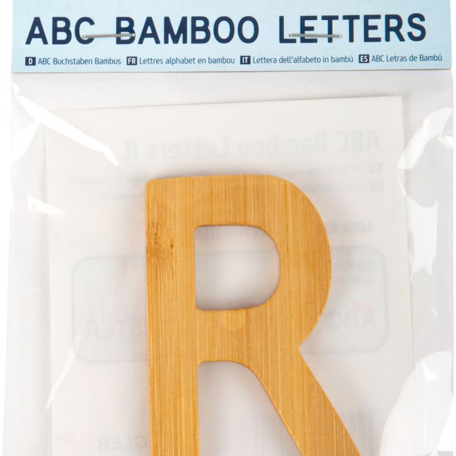 Small Foot Bambusové písmeno R