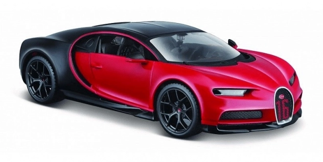 Složený model Bugatti Chiron sport black and red