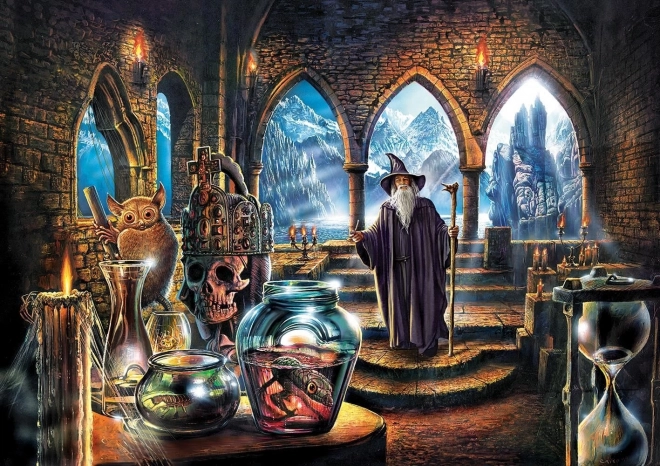 ART PUZZLE Puzzle Čarodějův zámek 1000 dílků