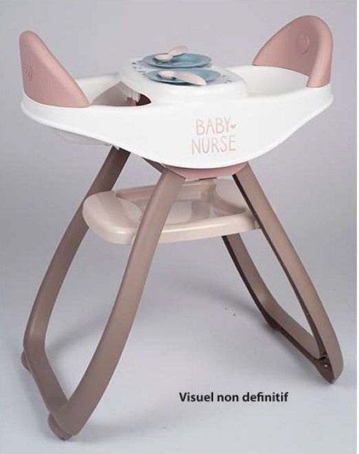 SMOBY Dětská jídelní židlička pro dvojčata