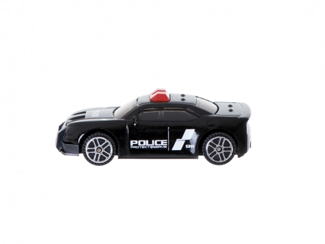 Kovový model auta – Policejní černý