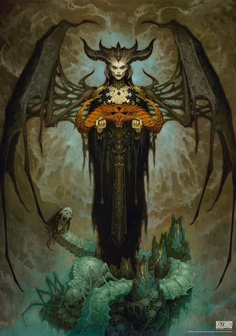 Puzzle Diablo IV: Lilith 1000 dílků