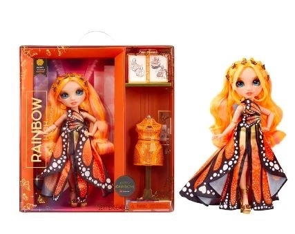 Rainbow High Fantastic Fashion Doll - ORANGE - Poppy Rowan