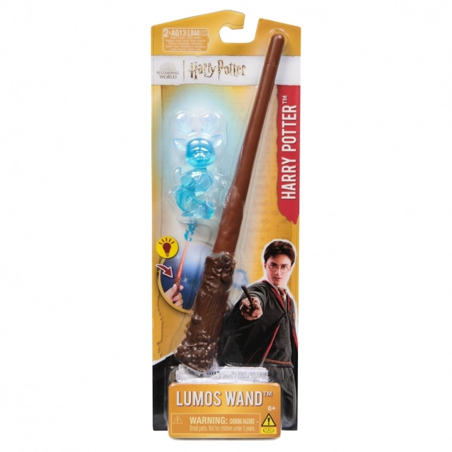Harry Potter kouzelnická hůlka se svítícím Patronem