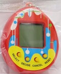 Hračka Tamagotchi elektronická hra vajíčko červená