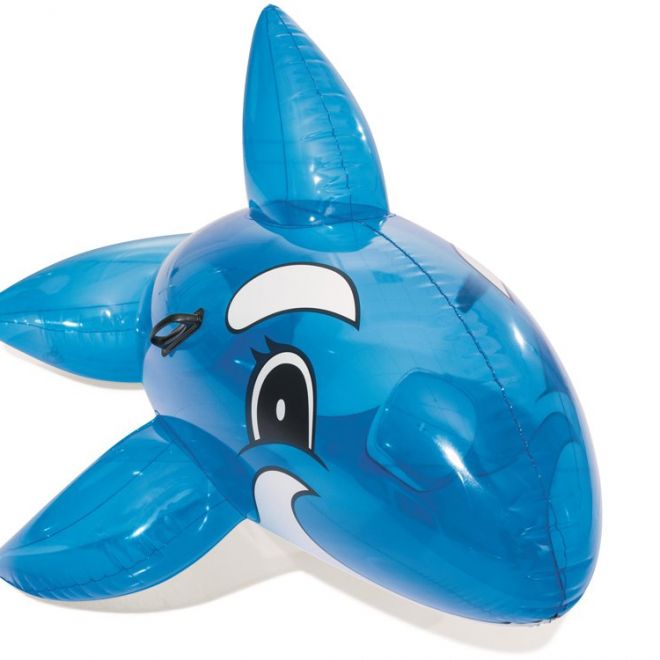 Bestway velký nafukovací modrý delfín 157cm 41037 – modrá