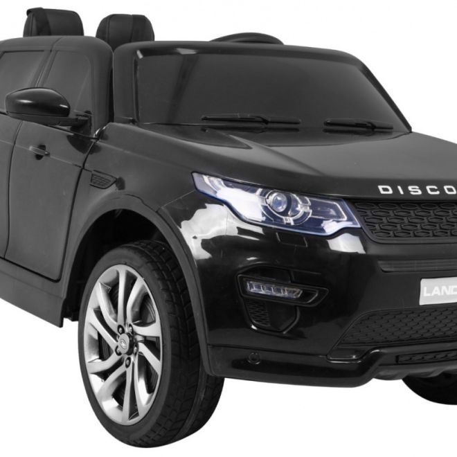 Land Rover Discovery pro děti Černá + Dálkové ovládání + 5bodové bezpečnostní pásy + Nastavení sedadla + EVA + MP3 LED