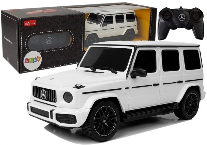 Mercedes AMG G63 Dálkově ovládané R/C auto 1:24 bílé 2.4 G