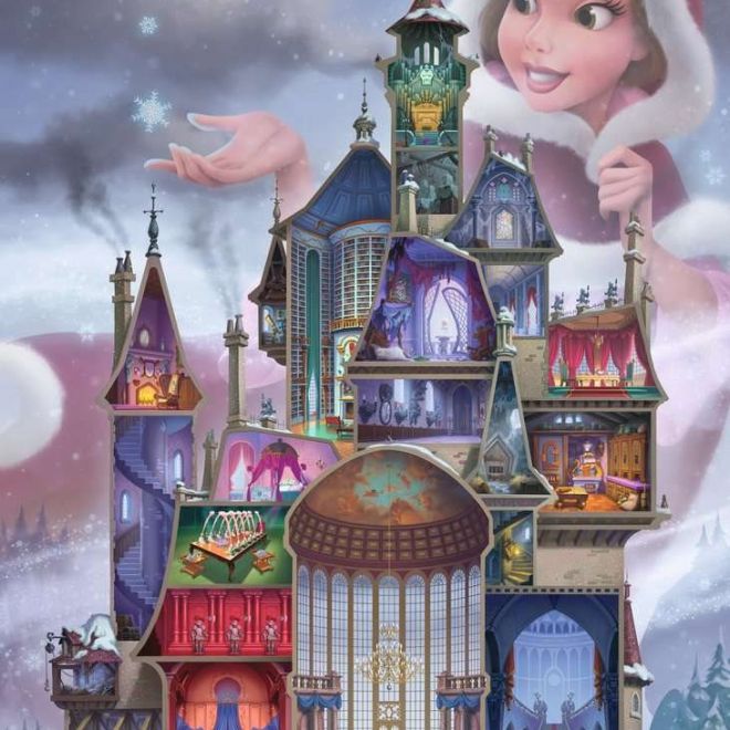 RAVENSBURGER Puzzle Disney Castle Collection: Belle 1000 dílků