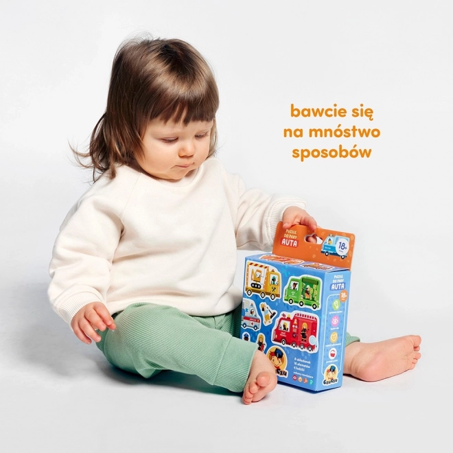 Puzzle k připojení - Auta