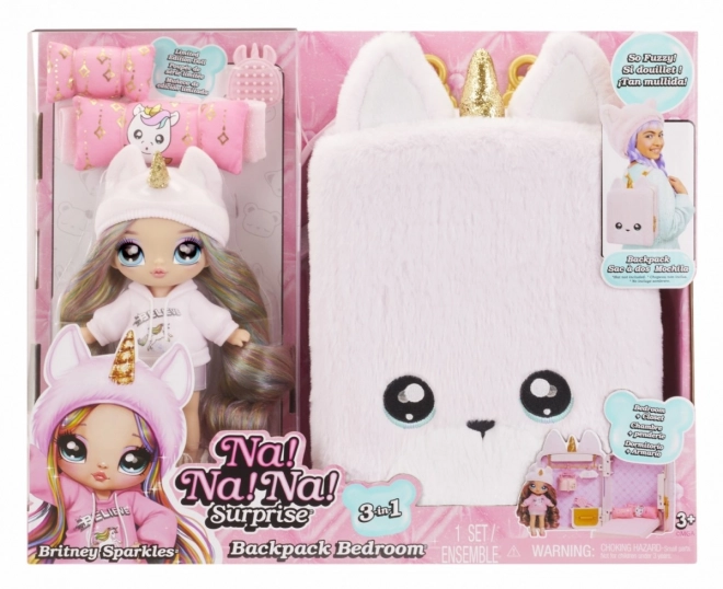 Na! Na! Na! Surprise 3-in-1 Backpack Set - Britney Sparkles