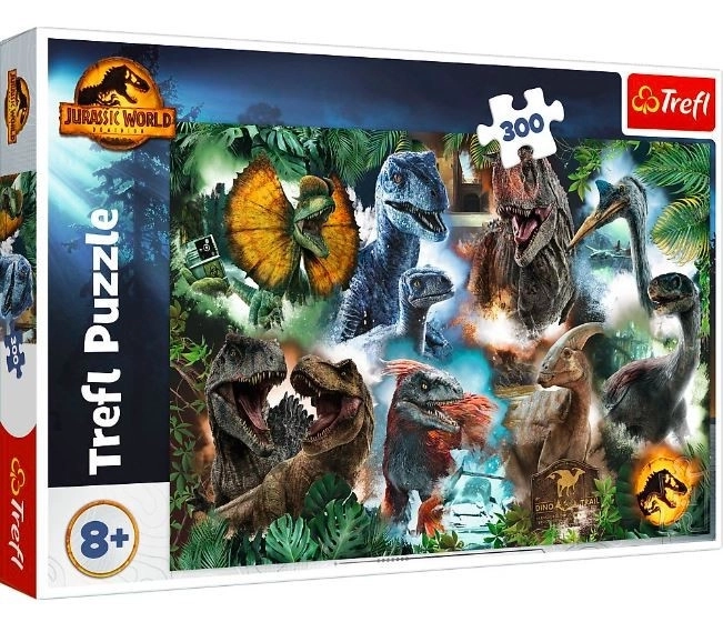 Puzzle - Oblíbení dinosauři 300 dílků