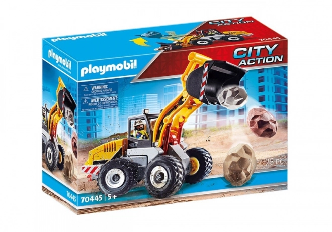 City Akční figurková sada 70445 Kolový nakladač