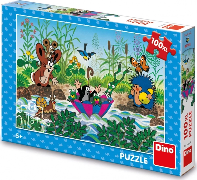 Puzzle Krtečkova plavba - 100 dílků