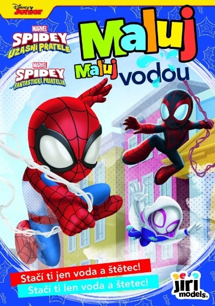 Omalovánky Maluj vodou! Spidey