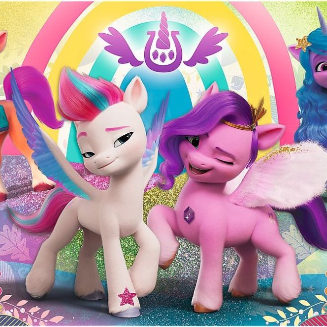 TREFL Puzzle My Little Pony: Ve světě přátelství 60 dílků