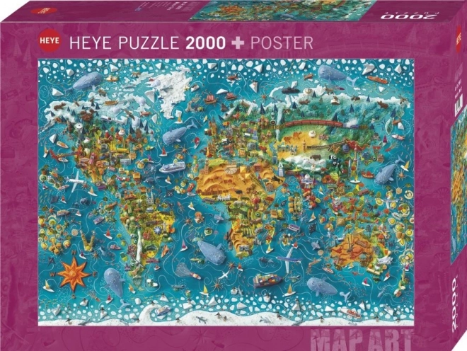 Puzzle 2000 prvků Náš svět