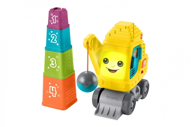 Fisher Price Mluvící jeřáb CZ/SK/ENG/HU/PL HWY64 TV