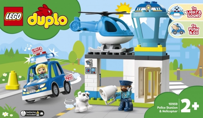 LEGO Duplo 10959 Policejní stanice a vrtulník