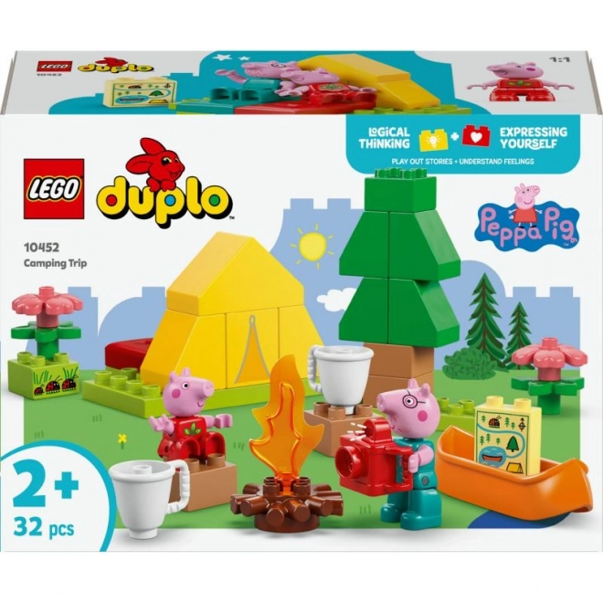Lego duplo táboření s prasátkem Peppou