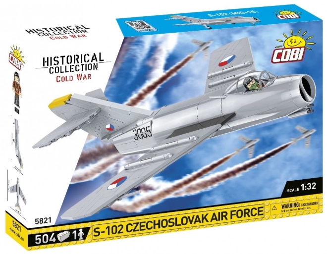 COBI 5821 Cold War S-102 Czechoslovak Air Force, 1:32, 504 k, 1 f