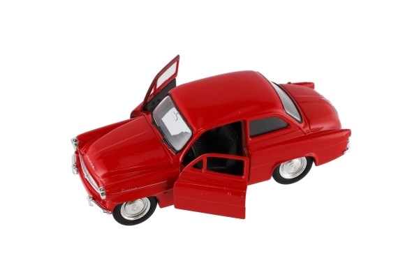 Auto Welly Škoda Octavia 1959 kov/plast 11cm 1:34 na volný chod mix barev