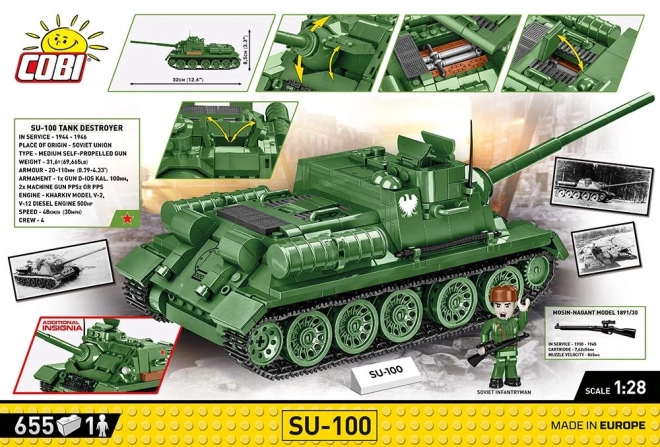 COBI 2541 II WW SU 100, 655 k, 1 f