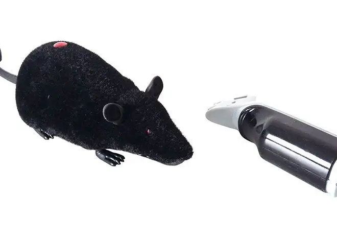 Děsivá krysa na dálkové ovládání – Černá