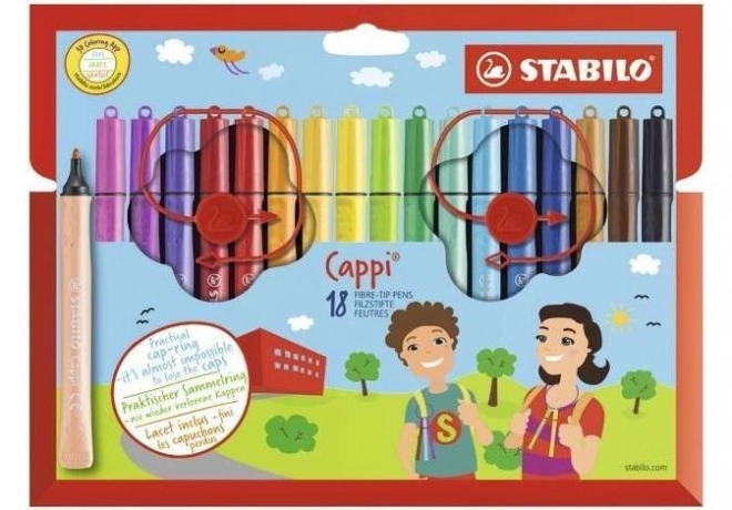 STABILO Cappi 18 fixů