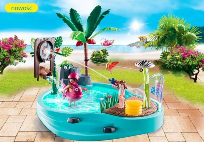 Family Fun 70610 Bazén s vodním dělem s figurkami