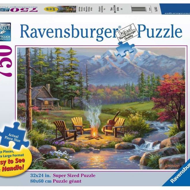 RAVENSBURGER Puzzle Království u řeky XL 750 dílků