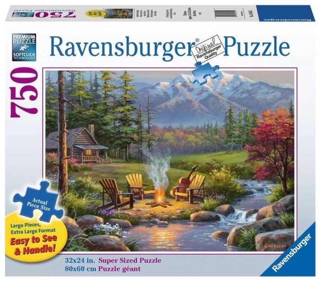 RAVENSBURGER Puzzle Království u řeky XL 750 dílků