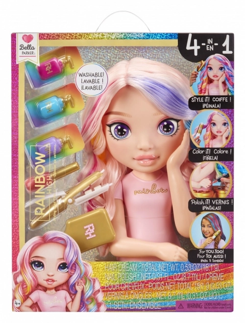 Stylingová hlava Rainbow High