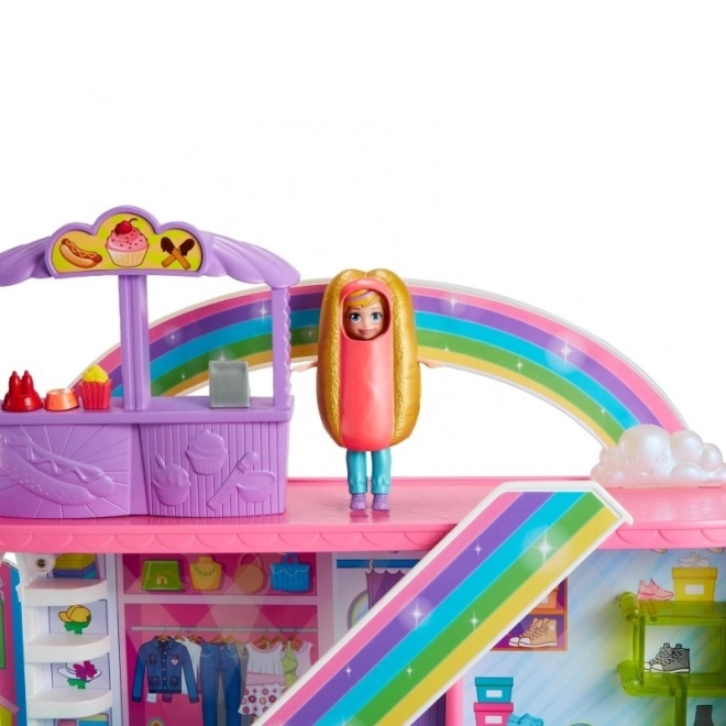 Polly Pocket duhové nákupní centrum