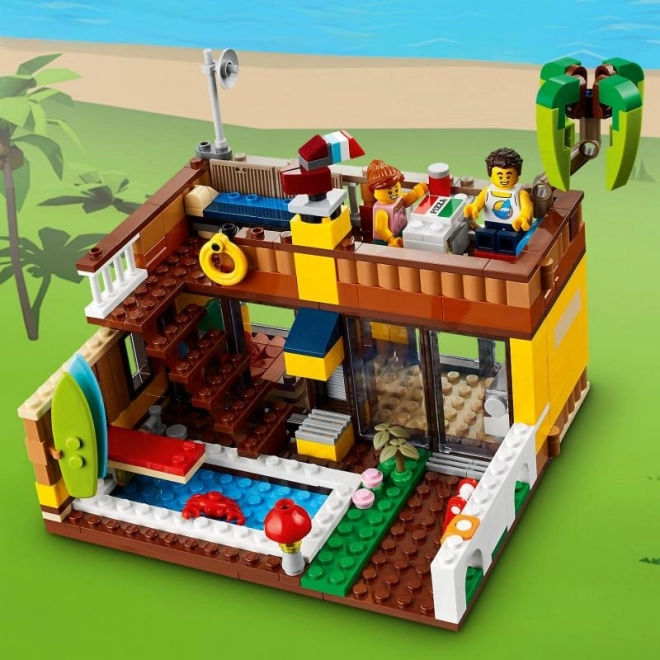 LEGO Creator 3v1 31118 Surfařský dům na pláži