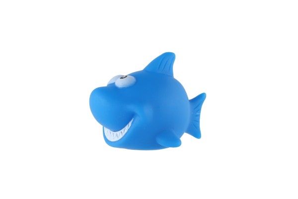 Žralok zvířátko svítící ve vodě plast 6cm na baterie možnost dvou barev