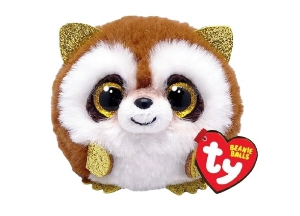TY Beanie balls mýval hnědý maskot