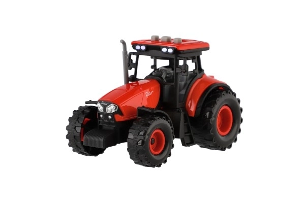 Traktor Zetor s vlekem se světelnými a zvukovými efekty - 36 cm