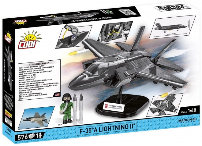 COBI 5831 Armed Forces F-35A Lightning II Norway, 1:48