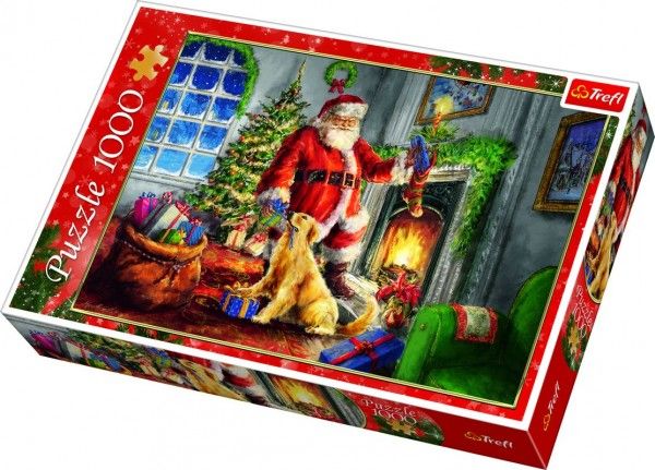 Puzzle - Vánoce, čas dárků 1000 ks