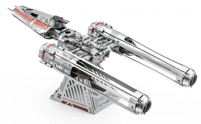 METAL EARTH 3D puzzle Star Wars: Zorii's Y-Wing Fighter