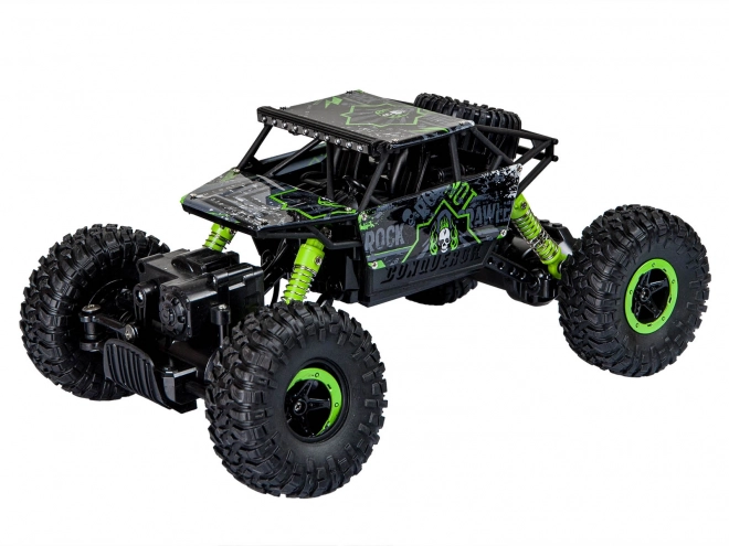 RC auto Rock Crawler HB 2.4GHz 1:18 zelené